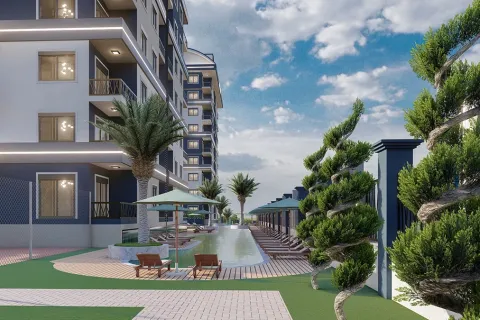 آپارتمان در  Alanya ، ترکیه 1 خوابه ، 61 متر مربع.  شماره 223655 - 15