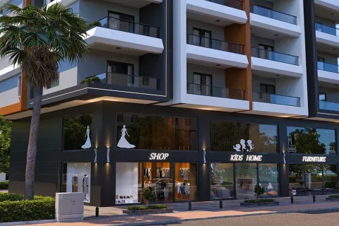 آپارتمان در  Alanya ، ترکیه 1 خوابه ، 55 متر مربع.  شماره 223652 - 3