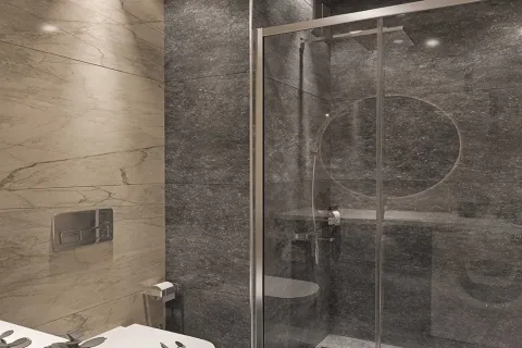 آپارتمان در  Alanya ، ترکیه 1 خوابه ، 55 متر مربع.  شماره 223652 - 13