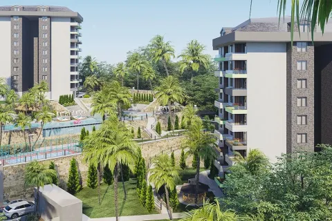 آپارتمان در  Alanya ، ترکیه 1 خوابه ، 54 متر مربع.  شماره 223650 - 5