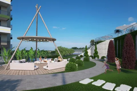 آپارتمان در  Alanya ، ترکیه 1 خوابه ، 54 متر مربع.  شماره 223650 - 15