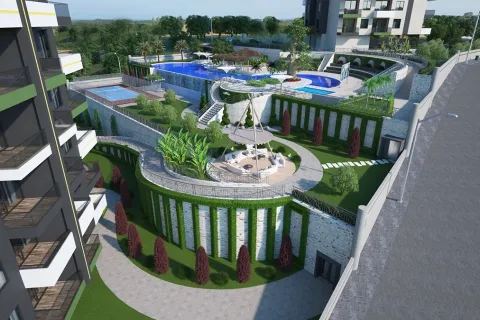 آپارتمان در  Alanya ، ترکیه 1 خوابه ، 54 متر مربع.  شماره 223650 - 23