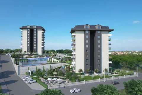 آپارتمان در  Alanya ، ترکیه 1 خوابه ، 54 متر مربع.  شماره 223650 - 27