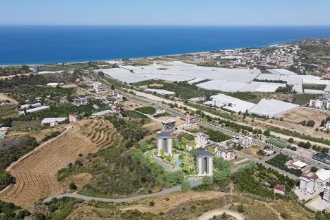 آپارتمان در  Alanya ، ترکیه 1 خوابه ، 54 متر مربع.  شماره 223650 - 12