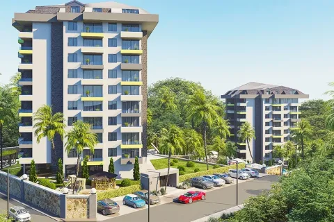 آپارتمان در  Alanya ، ترکیه 1 خوابه ، 54 متر مربع.  شماره 223650