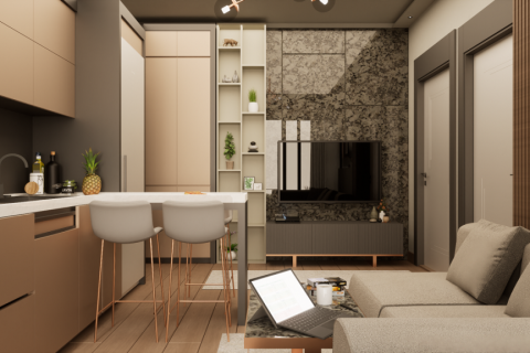 Apartment for sale  in Antalya, Turkey, 1 bedroom, 60m2, No. 233868 – photo 10