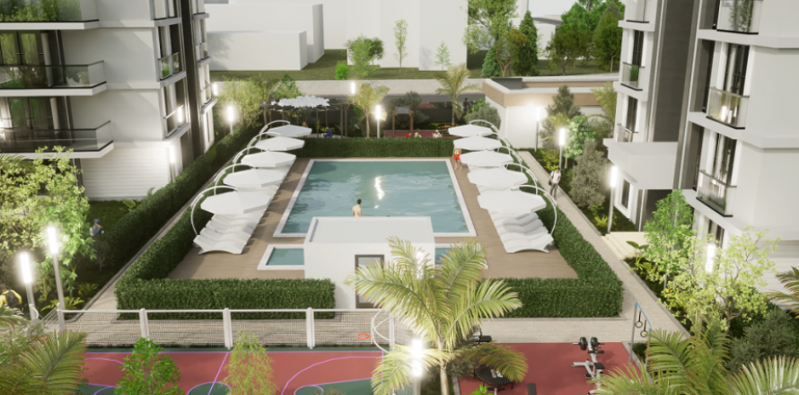 1+1 Apartment  in Antalya, Turkey No. 233868