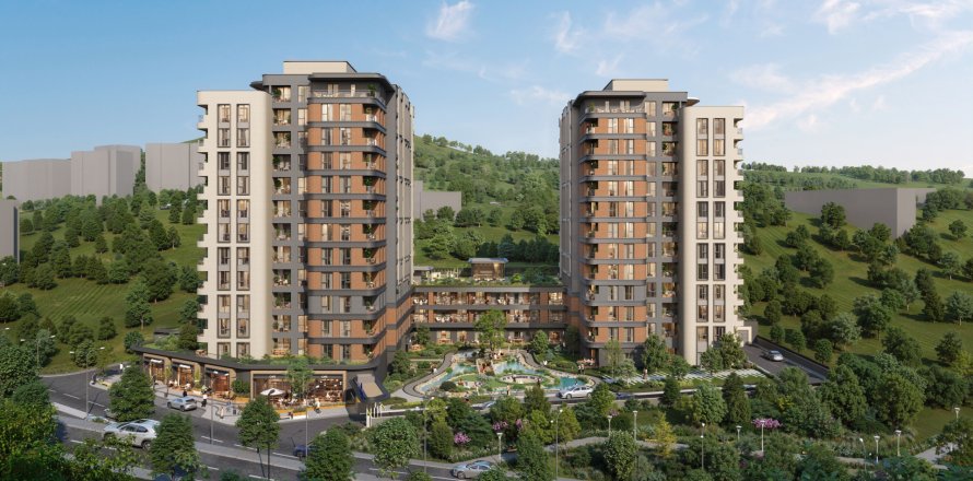 4+1 Leilighet  i Istanbul, Tyrkia Nr. 218356