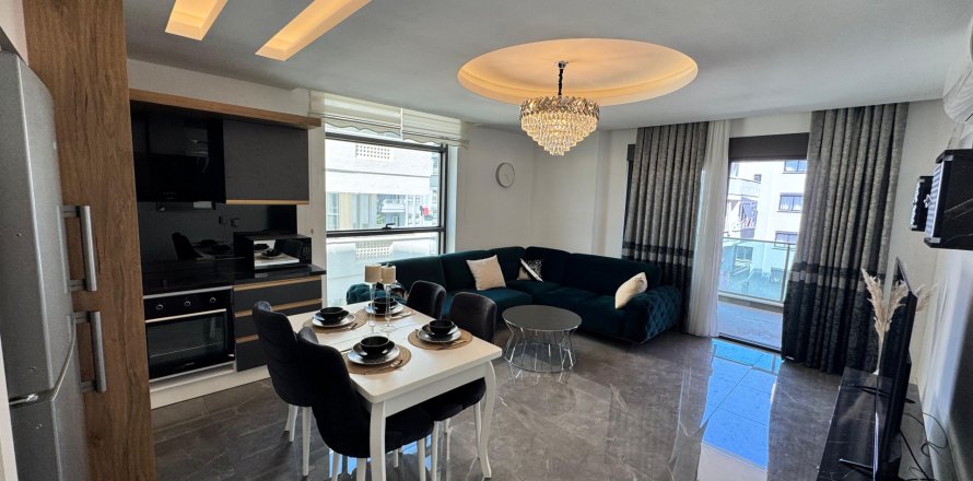 3+1 Lejlighed  i Alanya, Antalya, Tyrkiet Nr. 218007