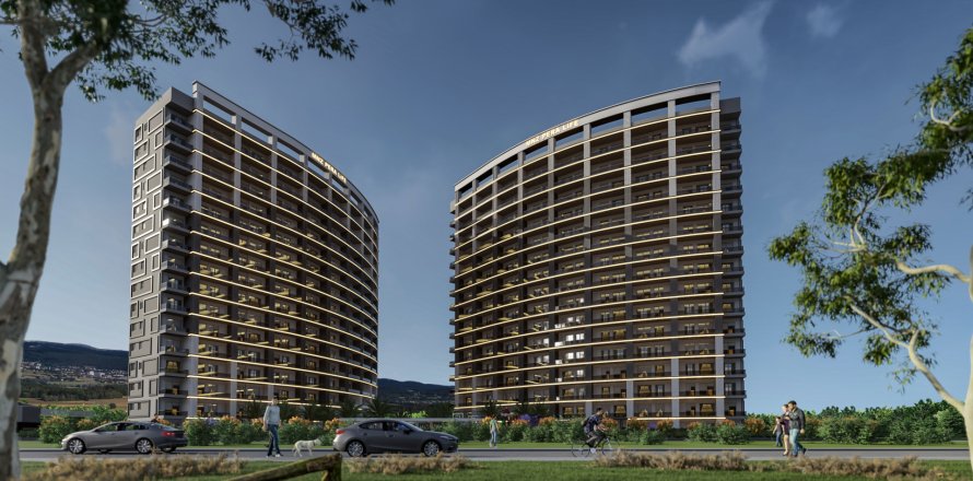 آپارتمان در  Erdemli ، ترکیه 2 خوابه ، 115 متر مربع.  شماره 219130