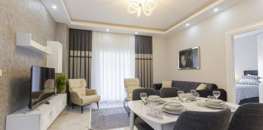 آپارتمان در  Alanya ، ترکیه 2 خوابه ، 100 متر مربع.  شماره 219129