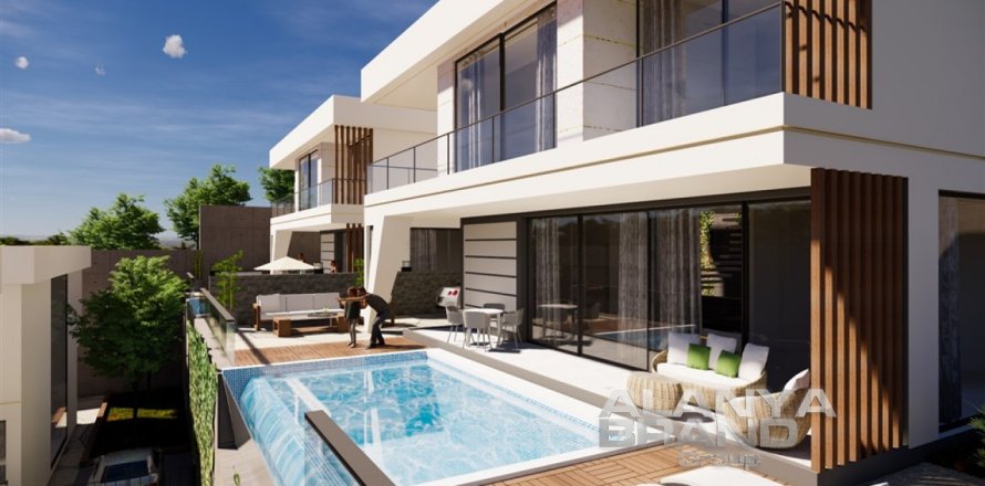 3+1 Lägenhet  i Alanya, Antalya, Turkiet Nr. 221548