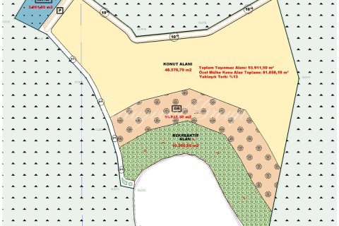 Продажа земельного участка  в Бодруме, Мугле, Турция, 94000м2, №221221 – фото 7