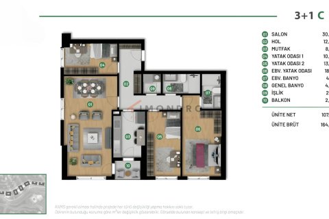 4+1 Wohnung  in Sariyer, Istanbul, Türkei Nr. 221213 - 20