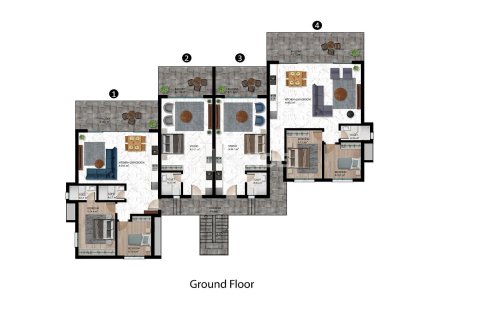 Penthouse for sale in Girne, Northern Cyprus, 1 bedroom, 68m2, No. 222151 – photo 17