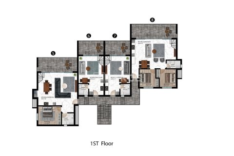 Penthouse for sale in Girne, Northern Cyprus, 2 bedrooms, 120m2, No. 222153 – photo 18