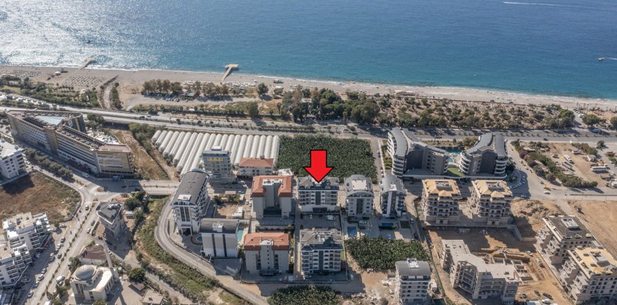 آپارتمان در  Alanya ، ترکیه 2 خوابه ، 90 متر مربع.  شماره 218494