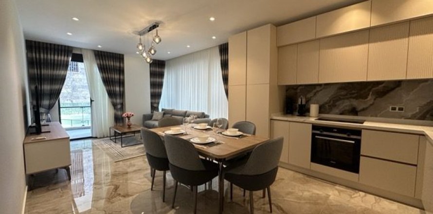 آپارتمان در  Antalya ، ترکیه 2 خوابه ، 103 متر مربع.  شماره 222584