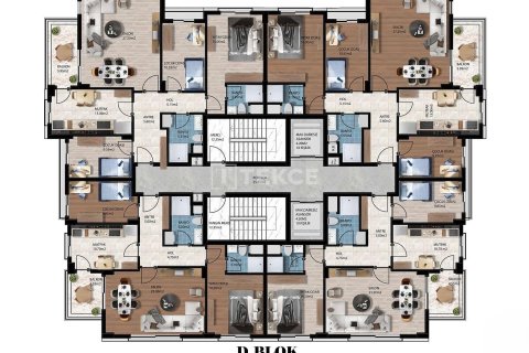 3+1 Wohnung  in Antalya, Türkei Nr. 213008 - 9