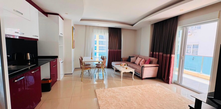 1+1 Lejlighed  i Mahmutlar, Antalya, Tyrkiet Nr. 229013
