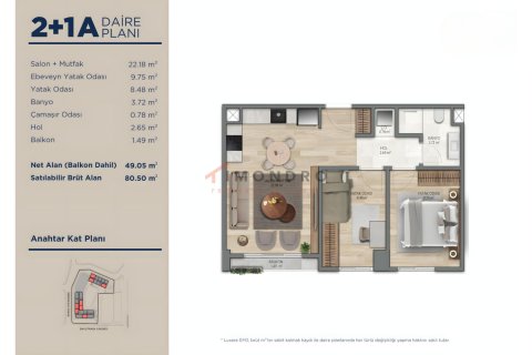 Daire  1+1  İstanbul, Türkiye №215222 - 27