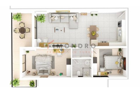 2+1 Wohnung  in  Nr. 215226 - 23