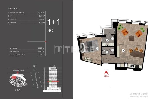 Daire 2+1 İstanbul, Türkiye №222139 - 21