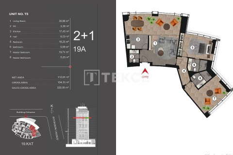 Daire 2+1 İstanbul, Türkiye №222139 - 22