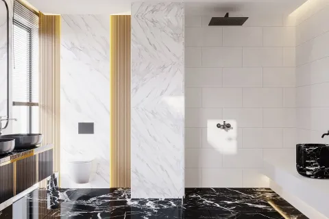 آپارتمان در  Mugla ، ترکیه 4 خوابه ، 328 متر مربع.  شماره 223932 - 25