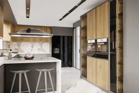 آپارتمان در  Mugla ، ترکیه 4 خوابه ، 328 متر مربع.  شماره 223932 - 10