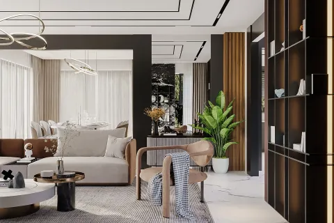 آپارتمان در  Mugla ، ترکیه 4 خوابه ، 328 متر مربع.  شماره 223932 - 13