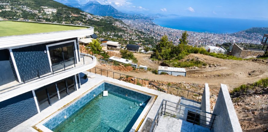4+1 Villa i Alanya, Antalya, Tyrkia Nr. 226032