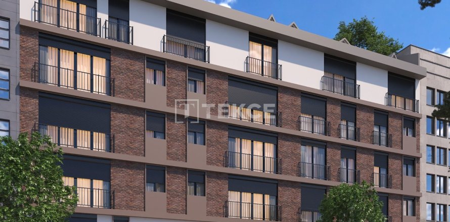 1+1 Lejlighed i Istanbul, Tyrkiet Nr. 212751