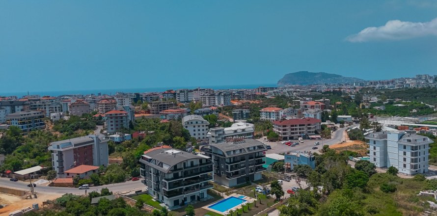 3+1 Lejlighed  i Alanya, Antalya, Tyrkiet Nr. 216768