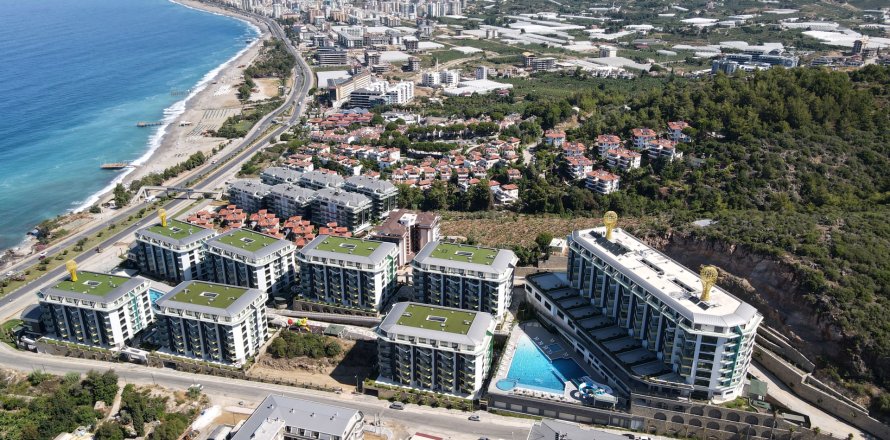 1+1 Apartment  in Alanya, Antalya, Turkey No. 217934