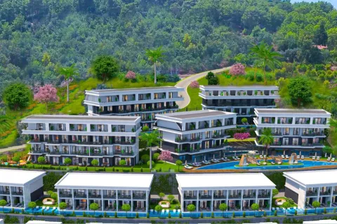 1+1 Lejlighed  i Alanya, Antalya, Tyrkiet Nr. 219622 - 13