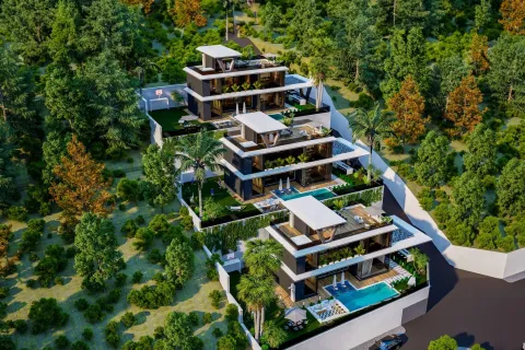 آپارتمان در  Alanya ، ترکیه 4 خوابه ، 321 متر مربع.  شماره 223971