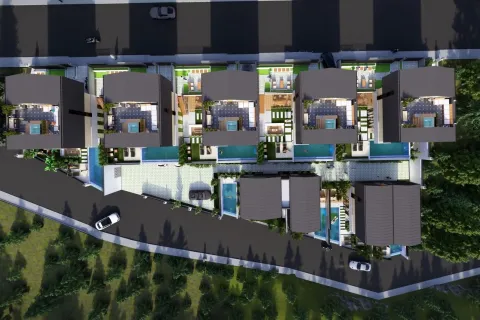 آپارتمان در  Alanya ، ترکیه 2 خوابه ، 110 متر مربع.  شماره 223972 - 30