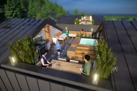 آپارتمان در  Alanya ، ترکیه 2 خوابه ، 110 متر مربع.  شماره 223972 - 25