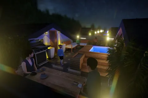 آپارتمان در  Alanya ، ترکیه 2 خوابه ، 110 متر مربع.  شماره 223972 - 21