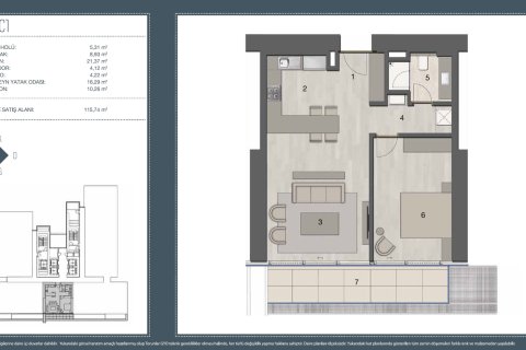 Apartment for sale  in Istanbul, Turkey, 3 bedrooms, 242m2, No. 224665 – photo 16