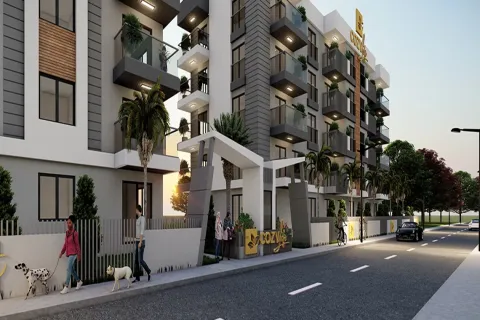 3+1 Lejlighed  i Mugla, Tyrkiet Nr. 221014 - 2