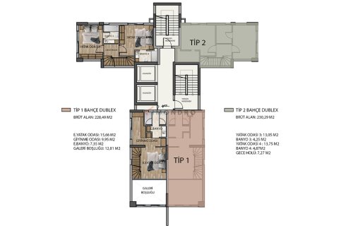 3+1 Lejlighed i Konyaalti, Antalya, Tyrkiet Nr. 215025 - 20