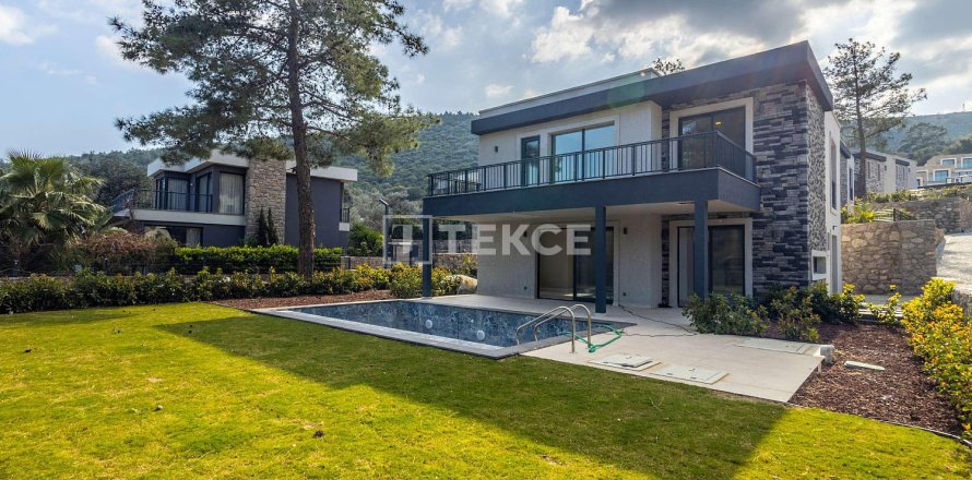 Villa  4+1  Bodrum, Muğla, Türkiye №226864
