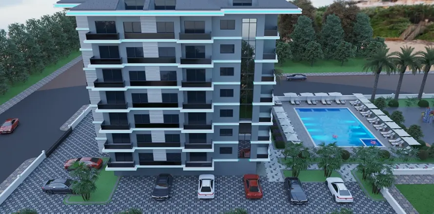 1+1 Apartment  in Alanya, Antalya, Turkey No. 223572