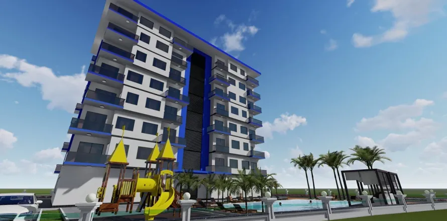 1+1 Apartment  in Alanya, Antalya, Turkey No. 223573
