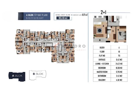 1+1 Lägenhet  i Küçükçekmece, Istanbul, istanbul, Turkiet Nr. 217285 - 15
