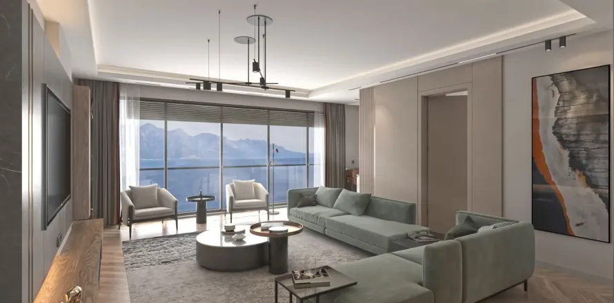 2+1 Lejlighed  i Antalya, Tyrkiet Nr. 222014