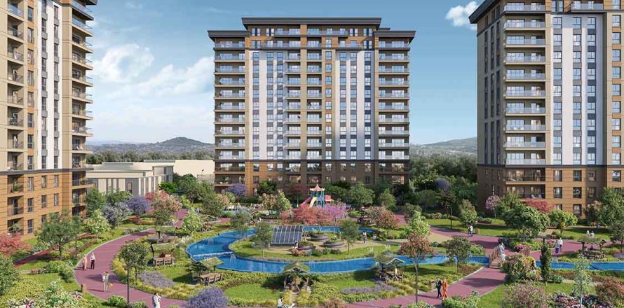 Квартира 1-х ком. в Стамбуле, Турция №223088