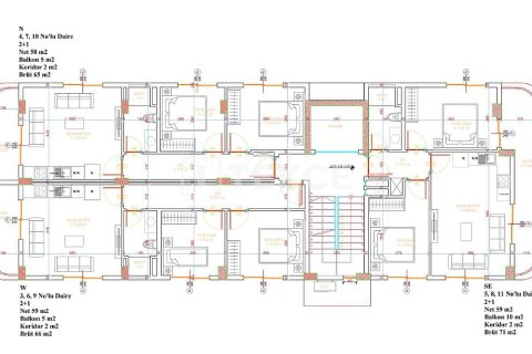Apartment for sale  in Alanya, Antalya, Turkey, 2 bedrooms, 71m2, No. 223082 – photo 11